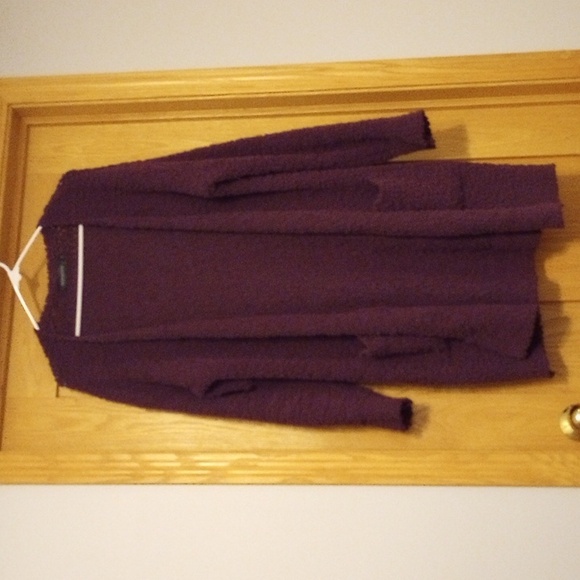 NWOT Popcorn Open Sweater Sz L - Picture 3 of 5